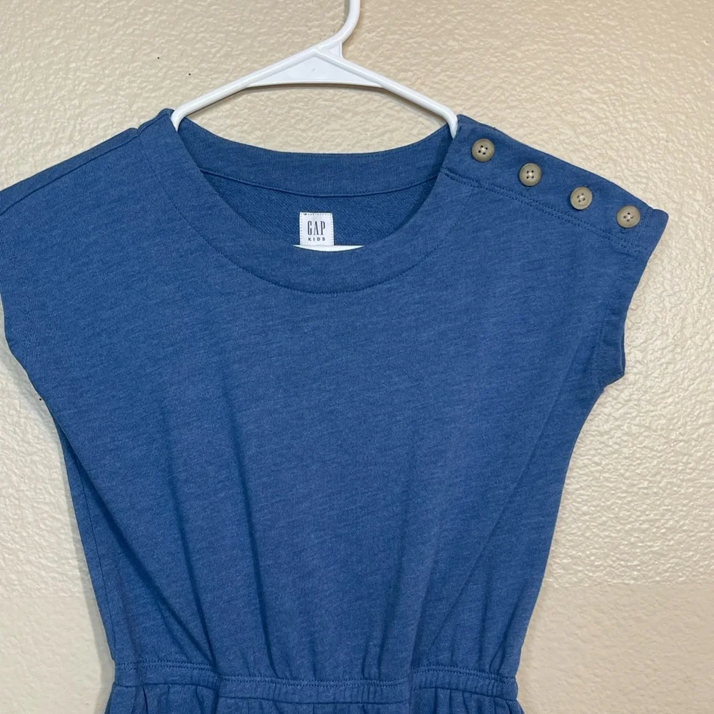 GAP Blue Kids jumpsuit with Button Detail S